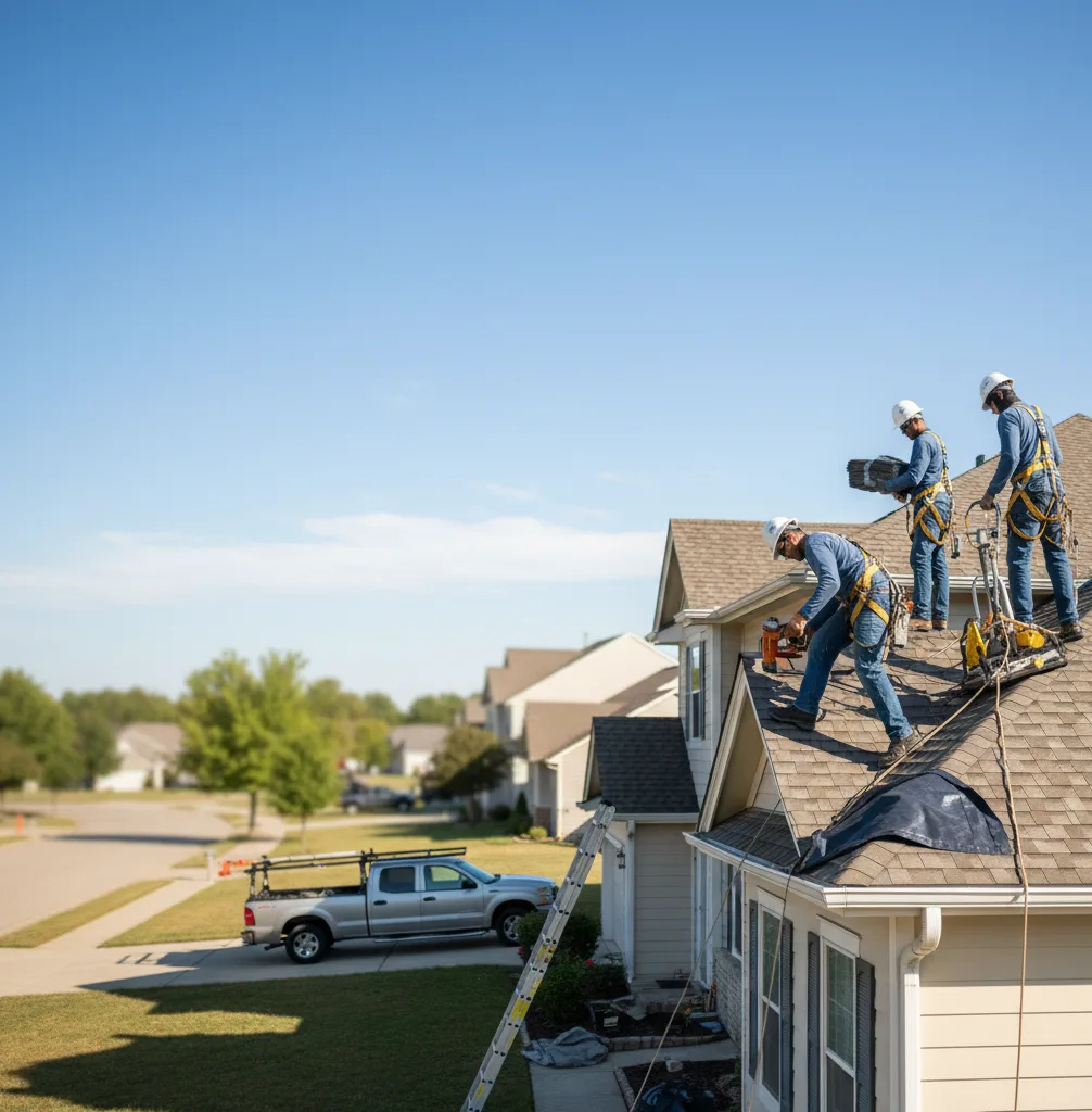 Roof Repair in Burgin